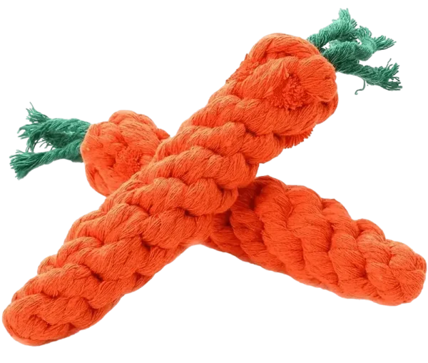 Durable cotton rope knot toy for dogs