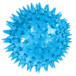 Spike Balls with LED Lights for Dog - 3 Pcs - Image 2
