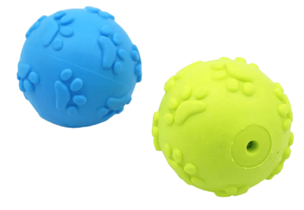 Paw or Woof Pattern Balls with Sound for Pets - 3 Pcs - Image 6