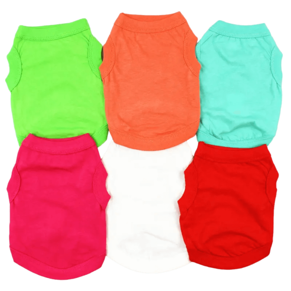 Plain T Shirt for Pet