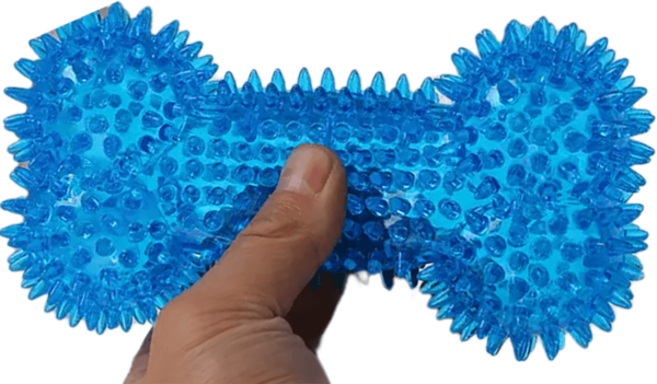 Silicon Spike Bone Toy for Pets - Image 5
