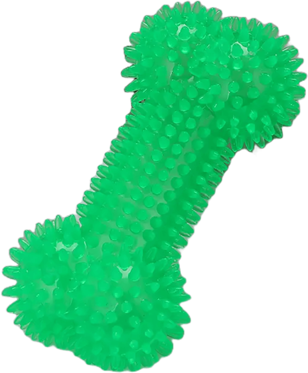 Silicon Spike Bone Toy for Pets - Image 3
