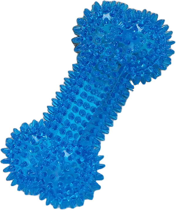 Silicon Spike Bone Toy for Pets