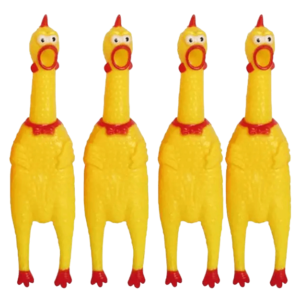 Squeaky Chicken Toy for Pet