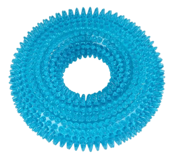 Squeaky Spike Ring Toys - 2 Pcs - Image 4