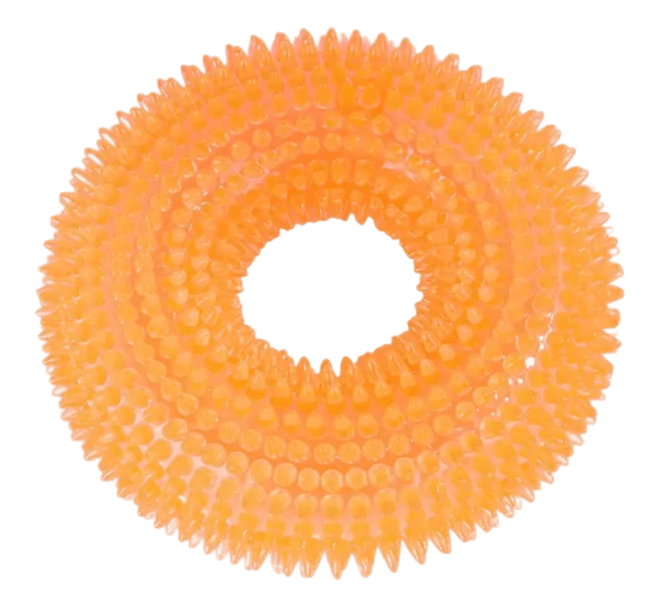 Squeaky Spike Ring Toys - 2 Pcs - Image 3