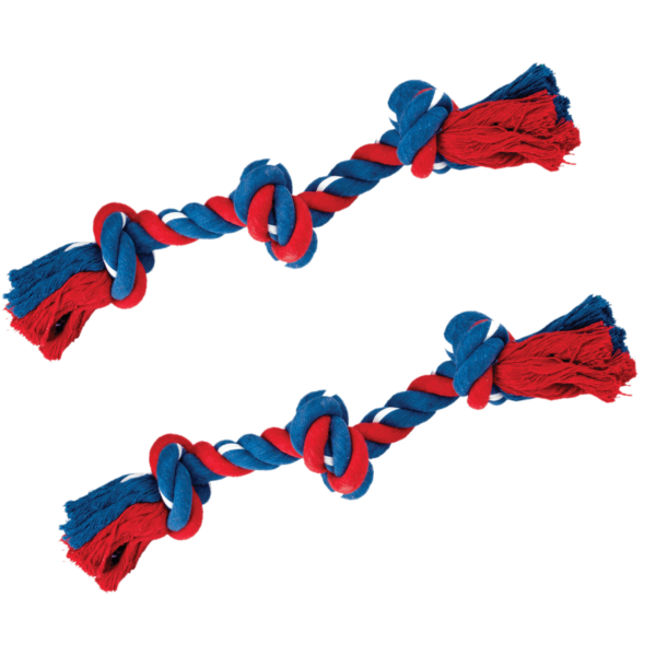 Tug Rope Toys for Pet 3 Knots - 55cm x 6cm x 6cm - 3 Pcs - Image 4