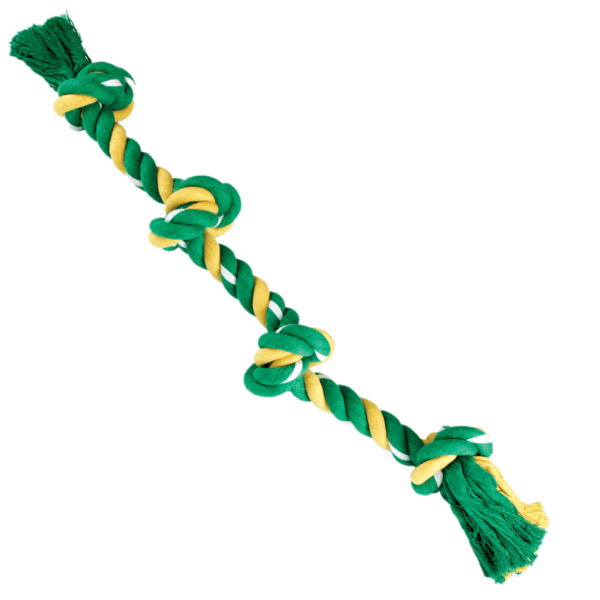 Tug Rope Toys for Pet 3 Knots - 55cm x 6cm x 6cm - 3 Pcs - Image 6