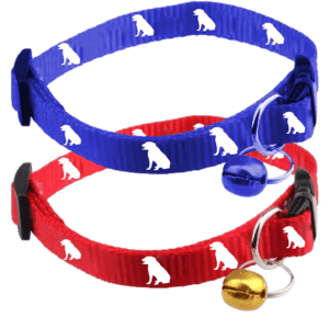 Collars with Bells for Pet - 2 Nos.